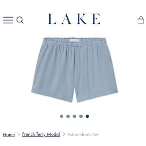 LAKE French Terry Modal Relax Shorts